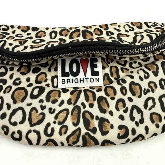 Brighton Wild‎ Cat Belt Bag Leopard Nylon Handbag Limited Edition Brand New